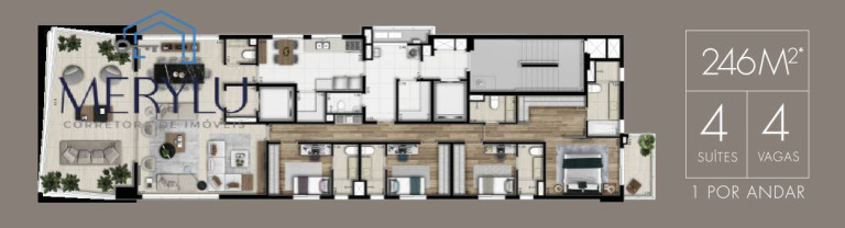 Imagem Apartamento com 4 Quartos à Venda, 246 m² em Itaim Bibi - São Paulo Imagem Apartamento com 4 Quartos à Venda, 246 m² em Itaim Bibi - São Paulo