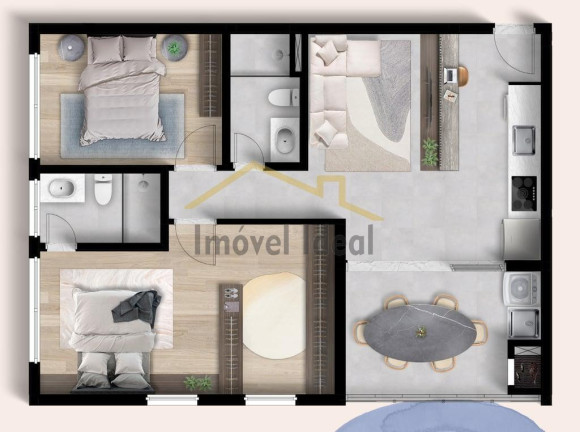 Imagem Apartamento com 4 Quartos à Venda, 142 m² em Juvevê - Curitiba Imagem Apartamento com 4 Quartos à Venda, 142 m² em Juvevê - Curitiba