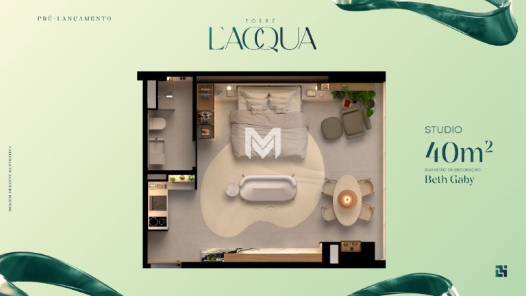 Imagem Apartamento com 1 Quarto à Venda, 34 m² em Umarizal - Belém