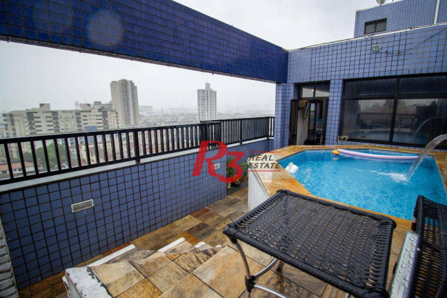 Imagem Cobertura com 3 Quartos à Venda, 135 m² em Estuário - Santos