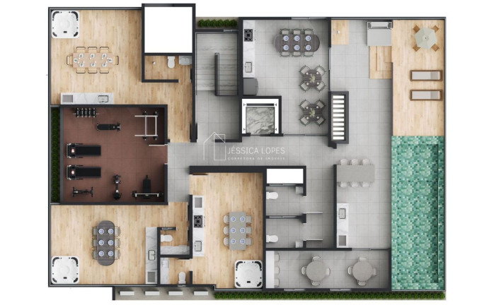 Imagem Apartamento com 2 Quartos à Venda, 58 m² em Bessa - João Pessoa