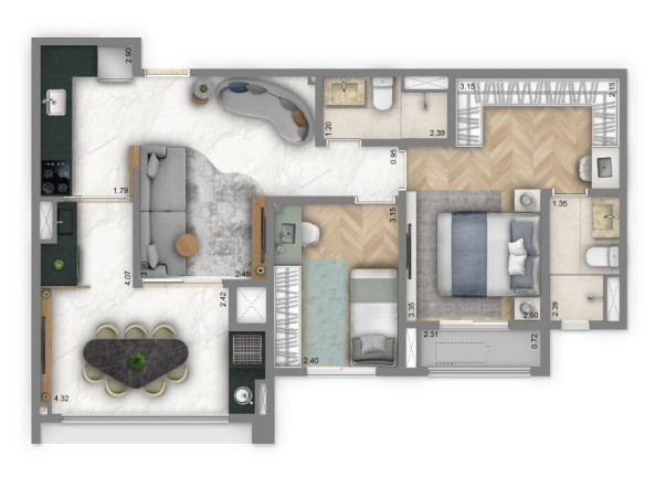 Imagem Apartamento com 3 Quartos à Venda, 82 m² em Saúde - São Paulo Imagem Apartamento com 3 Quartos à Venda, 82 m² em Saúde - São Paulo