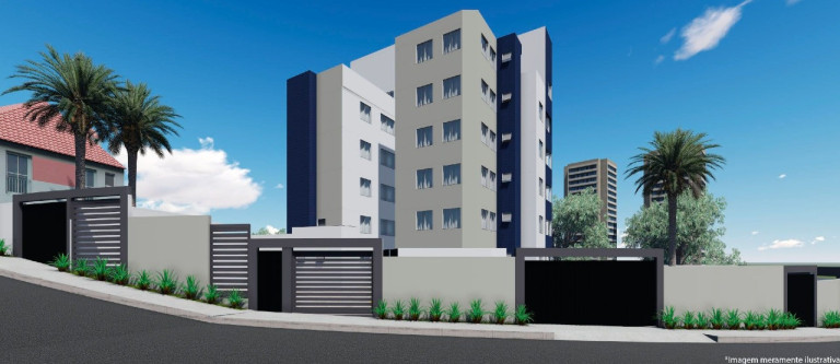 Imagem Apartamento com 3 Quartos à Venda, 55 m² em Boa Vista - Vespasiano