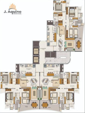 Apartamento com 3 Quartos à Venda, 100 m² em Centro - Fortaleza
