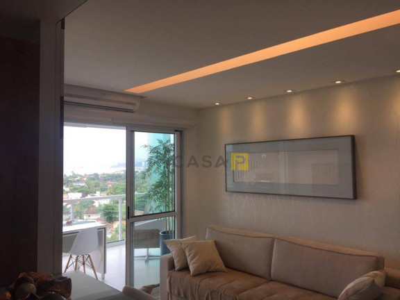 Imagem Apartamento com 2 Quartos à Venda, 80 m² em Jardim Virginia - Guarujá