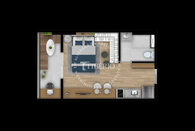 Imagem Apartamento com 1 Quarto à Venda, 33 m² em Mooca - São Paulo