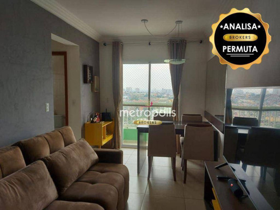 Apartamento com 2 Quartos à Venda, 52 m² em Vila Príncipe De Gales - Santo André