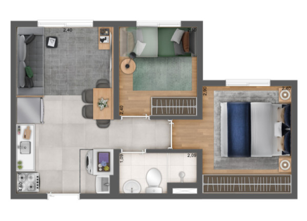 Imagem Apartamento com 2 Quartos à Venda, 32 m² em Itaquera - São Paulo Imagem Apartamento com 2 Quartos à Venda, 32 m² em Itaquera - São Paulo