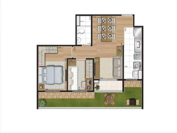 Imagem Apartamento com 2 Quartos à Venda, 44 m² em Itaquera - São Paulo Imagem Apartamento com 2 Quartos à Venda, 44 m² em Itaquera - São Paulo
