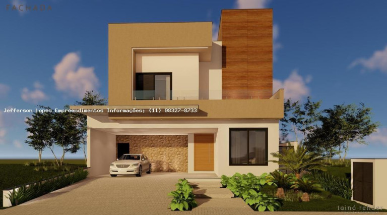 Imagem Casa com 3 Quartos à Venda, 220 m² em Condomínio Central Parque - Salto
