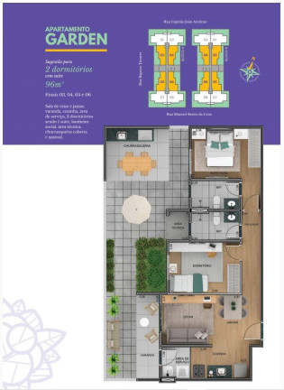 Imagem Apartamento com 2 Quartos à Venda, 96 m² em Vila Santo Antônio - Bauru