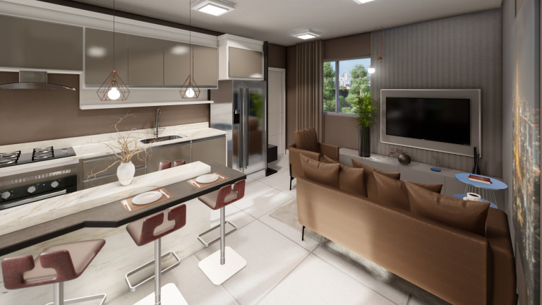 Imagem Apartamento com 2 Quartos à Venda, 65 m² em Integração - Passo Fundo