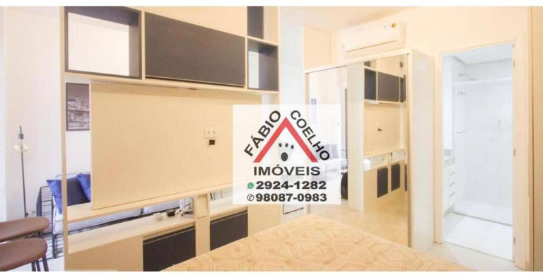 Imagem Apartamento com 1 Quarto à Venda, 43 m² em Brooklin - São Paulo