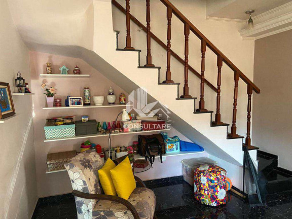 Imagem Casa com 3 Quartos à Venda, 134 m² em Estuário - Santos Imagem Casa com 3 Quartos à Venda, 134 m² em Estuário - Santos