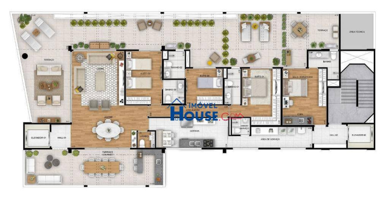 Imagem Apartamento com 3 Quartos à Venda, 285 m² em Jardins - São Paulo Imagem Apartamento com 3 Quartos à Venda, 285 m² em Jardins - São Paulo