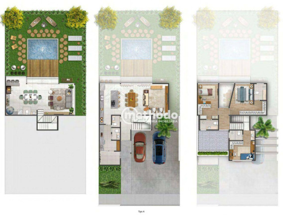 Imagem Casa com 3 Quartos à Venda, 171 m² em Residencial Sainte Helene - Campinas Imagem Casa com 3 Quartos à Venda, 171 m² em Residencial Sainte Helene - Campinas