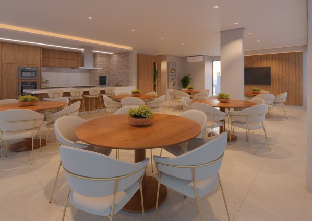 Imagem Apartamento com 2 Quartos à Venda, 55 m² em Mossunguê - Curitiba