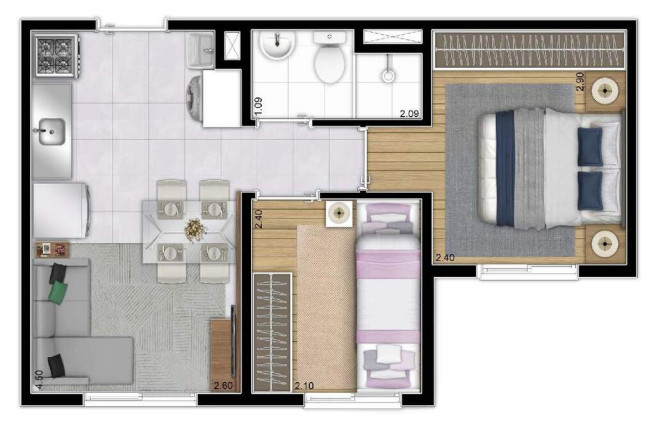 Imagem Apartamento com 2 Quartos à Venda, 32 m² em Barra Funda - São Paulo Imagem Apartamento com 2 Quartos à Venda, 32 m² em Barra Funda - São Paulo