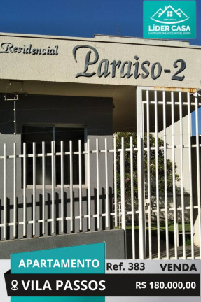 Apartamento com 3 Quartos à Venda, 65 m² em Vila Passos - Arapongas