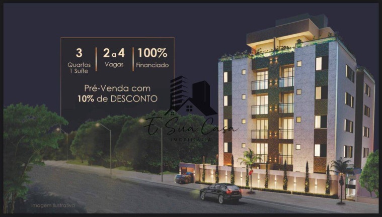 Imagem Apartamento com 3 Quartos à Venda, 126 m² em Cabral - Contagem Imagem Apartamento com 3 Quartos à Venda, 126 m² em Cabral - Contagem
