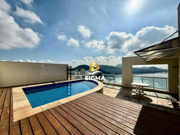Imagem Cobertura com 3 Quartos à Venda, 196 m² em Jardim Astúrias - Guarujá Imagem Cobertura com 3 Quartos à Venda, 196 m² em Jardim Astúrias - Guarujá