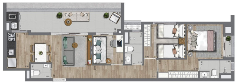Imagem Apartamento com 3 Quartos à Venda, 114 m² em Brooklin Paulista - São Paulo Imagem Apartamento com 3 Quartos à Venda, 114 m² em Brooklin Paulista - São Paulo