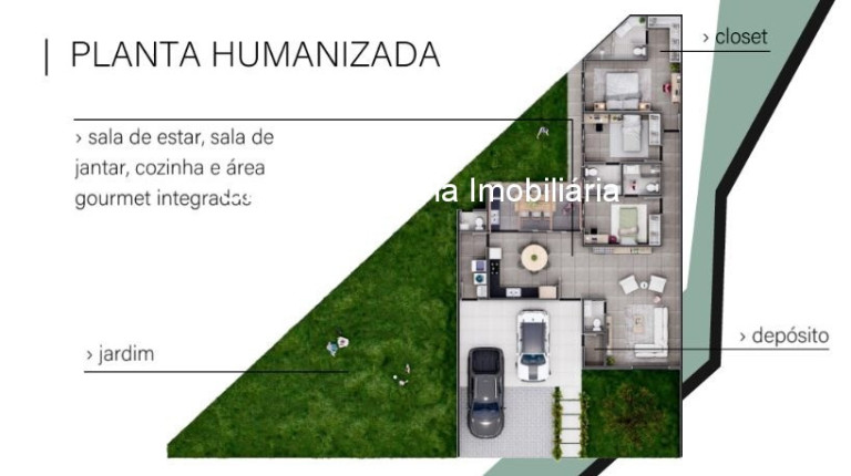 Imagem Casa com 3 Quartos à Venda,  em Colinas De Indaiatuba - Indaiatuba