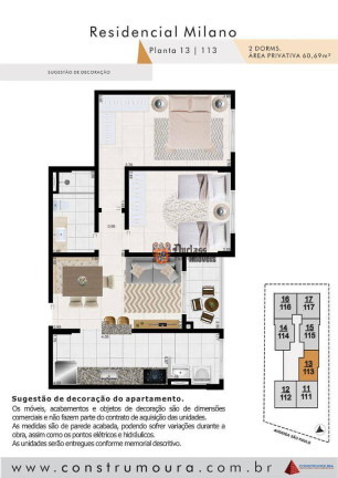 Imagem Apartamento com 2 Quartos à Venda, 60 m² em Jardim Praia Grande - Mongaguá