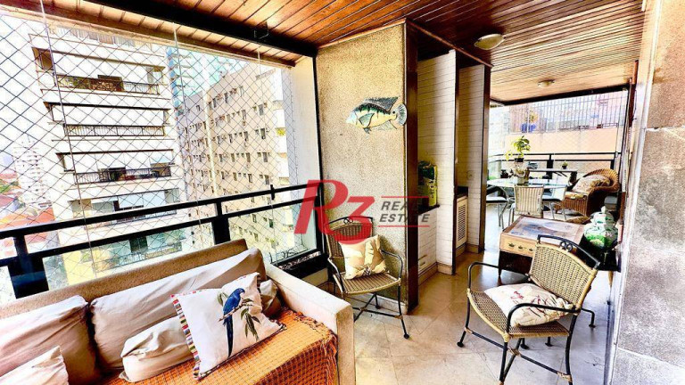 Imagem Apartamento com 4 Quartos à Venda, 298 m² em Boqueirão - Santos