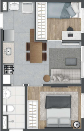 Imagem Apartamento com 1 Quarto à Venda, 24 m² em Cursino - São Paulo Imagem Apartamento com 1 Quarto à Venda, 24 m² em Cursino - São Paulo