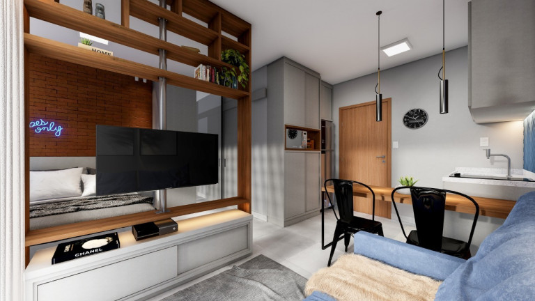 Imagem Kitnet com 1 Quarto à Venda, 26 m² em Vila Amélia - Ribeirão Preto