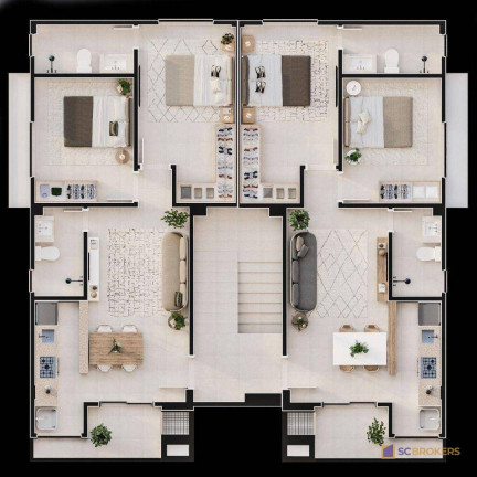 Imagem Apartamento com 2 Quartos à Venda, 60 m² em Gravatá - Navegantes