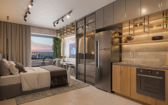 Imagem Apartamento com 2 Quartos à Venda, 55 m² em Brooklin Novo - São Paulo Imagem Apartamento com 2 Quartos à Venda, 55 m² em Brooklin Novo - São Paulo