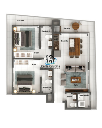Imagem Apartamento com 3 Quartos à Venda, 163 m² em Caiobá - Matinhos