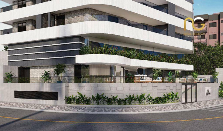 Apartamento com 2 Quartos à Venda, 71 m² em Solemar - Praia Grande