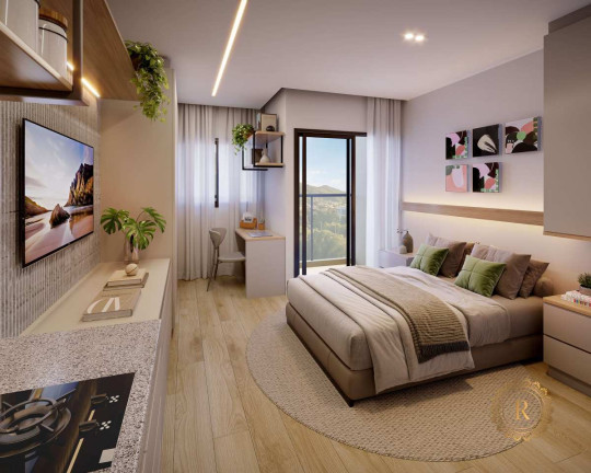Imagem Studio com 1 Quarto à Venda, 29 m² em Jardim Camburi - Vitória