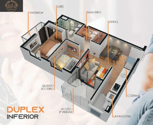 Imagem Apartamento com 2 Quartos à Venda, 44 m² em Jardim Bela Vista - Santo André Imagem Apartamento com 2 Quartos à Venda, 44 m² em Jardim Bela Vista - Santo André
