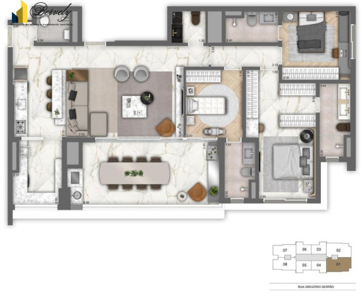 Imagem Apartamento com 3 Quartos à Venda, 131 m² em Vila Mariana - São Paulo Imagem Apartamento com 3 Quartos à Venda, 131 m² em Vila Mariana - São Paulo