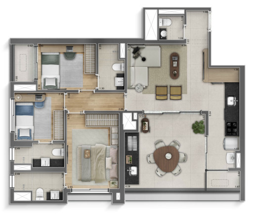 Imagem Imóvel com 3 Quartos à Venda, 179 m² em Vila Romana - São Paulo