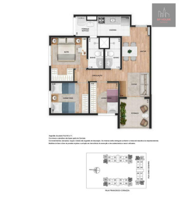 Imagem Apartamento com 3 Quartos à Venda, 62 m² em Parque Residencial Da Lapa - São Paulo