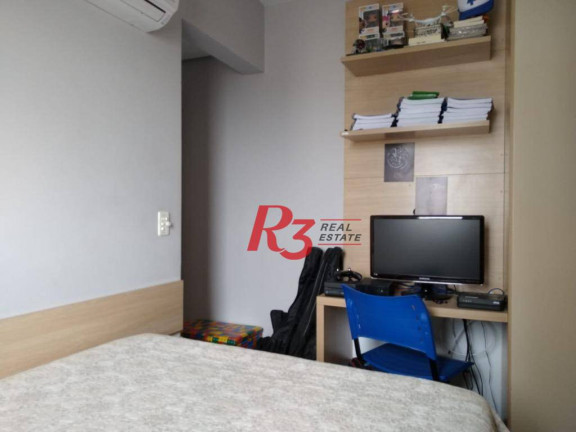 Imagem Apartamento com 3 Quartos para Alugar, 80 m² em Gonzaga - Santos