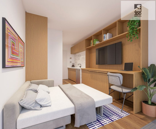 Imagem Apartamento com 1 Quarto à Venda, 32 m² em Centro Cívico - Curitiba Imagem Apartamento com 1 Quarto à Venda, 32 m² em Centro Cívico - Curitiba