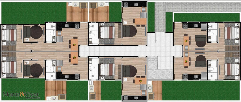 Imagem Apartamento com 1 Quarto à Venda, 28 m² em Cajuru - Curitiba