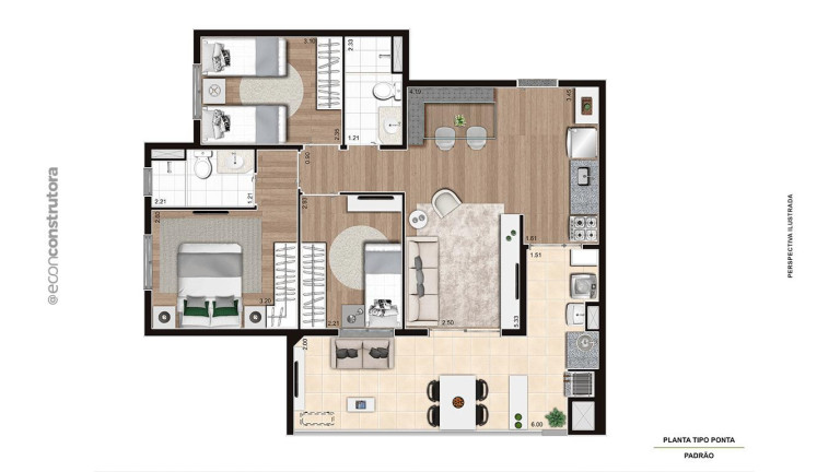 Imagem Apartamento com 3 Quartos à Venda, 76 m² em Vila Leopoldina - São Paulo