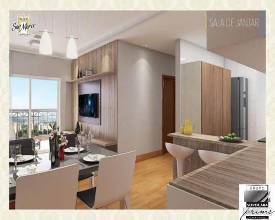 Imagem Apartamento com 2 Quartos à Venda, 61 m² em Parque Campolim - Sorocaba