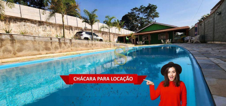 Chácara com 6 Quartos para Alugar, 280 m² em Jardim Estância Brasil - Atibaia