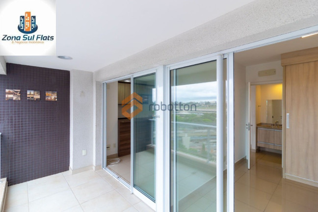 Imagem Apartamento com 1 Quarto para Alugar, 45 m² em Campo Belo - São Paulo