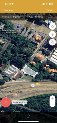 Terreno à Venda, 1.350 m² em Km 3 - Santa Maria