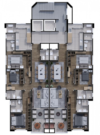 Imagem Apartamento com 3 Quartos à Venda, 113 m² em São Francisco De Assis - Camboriú