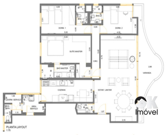 Imagem Apartamento com 3 Quartos à Venda, 156 m² em Jardim Paulista - São Paulo Imagem Apartamento com 3 Quartos à Venda, 156 m² em Jardim Paulista - São Paulo
